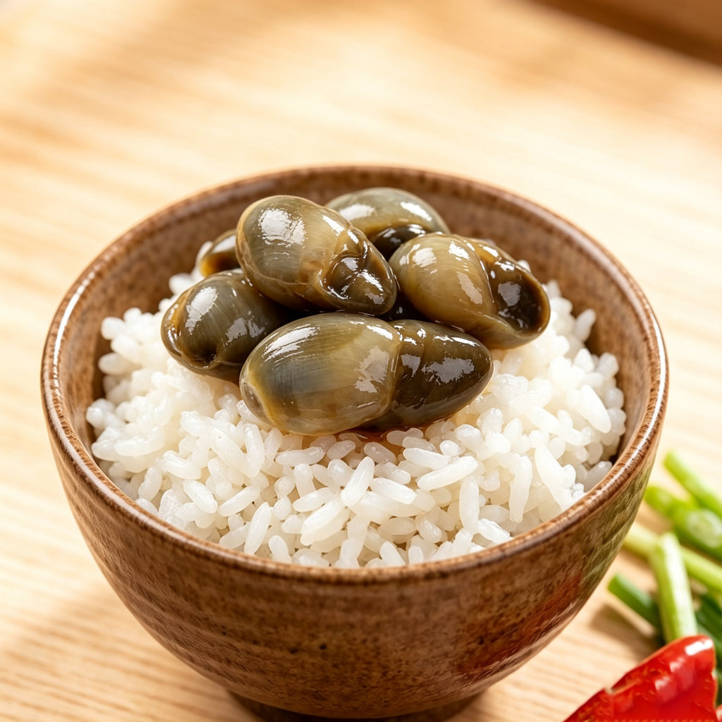 Ready-to-Eat Marinated Mud Snails